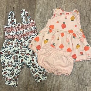 2 Newborn Outfits